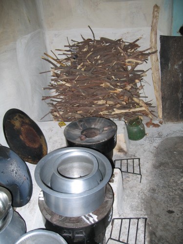 Photo of intervention cookstoves