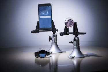 photo of three devices used in experiment