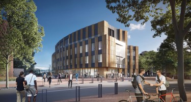 The new 130,000-square-foot UW CSE building will provide space for the University of Washington to double the number of computer science and engineering graduates annually.