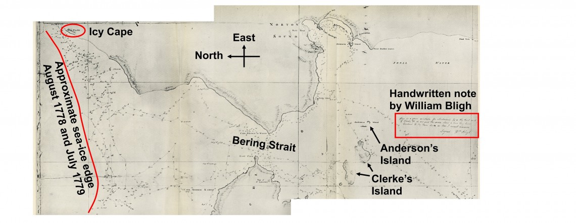 historical map with red lines