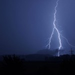 Lightning strike