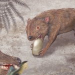 an extinct mammal