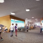 rendering of student commons