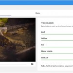 Screenshot of Google API results after the car images are inserted into the video.