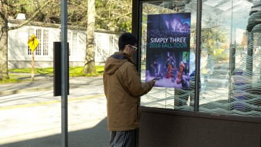 photo of poster broadcasting music