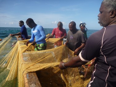 fishermen in barbados
