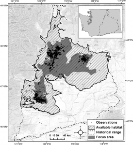 grayscale map of eastern washington