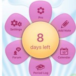Screenshots of pink, flowery apps