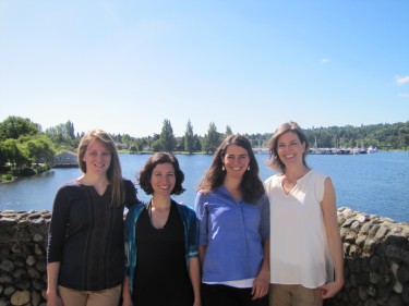 photo of the four team members