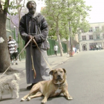 Spirit lives in Los Angeles with his two dogs. He is one of the homeless people featured in the My Dog is My Home exhibit.