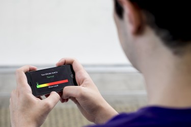 BiliScreen provides estimates of bilirubin levels in a person’s blood. Elevated levels can be an early warning sign for pancreatic cancer, hepatitis and other diseases.
