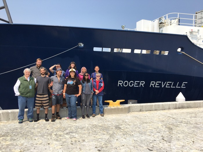 people in front of ship