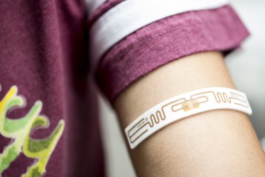 Photo of flexible epidermal patch