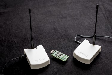 Photo of long-range backscatter system