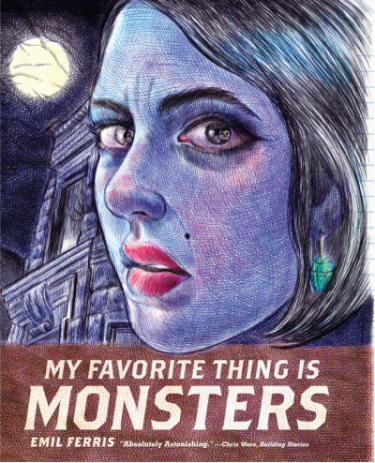 "My Favorite Thing is Monsters," by conference participant Emil Ferris, published by Seattle's Fantagraphics Books.