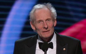 Kim Nasmyth, receiving the Breakthrough Prize in Life Sciences on Dec. 3.