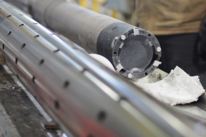 ice core closeup