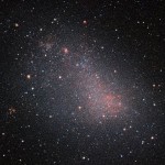 An image of a galaxy taken from Earth.