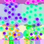 A drawing of cells being sorted.