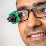 Saman with a camera prototype on his glasses