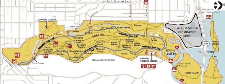 map of loop trail