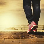 Image of a person walking