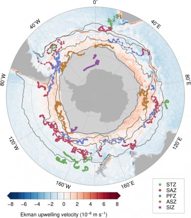 Robots' path around Antarctica