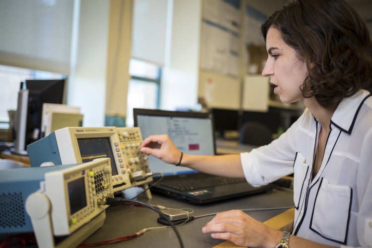 testing a deep-brain stimulator