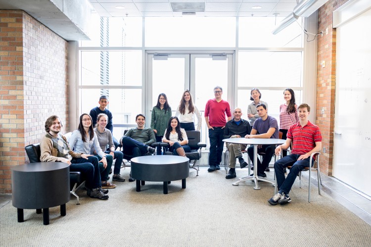 Group shot of the Molecular Information Systems Lab