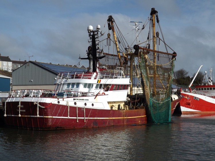 trawling boat