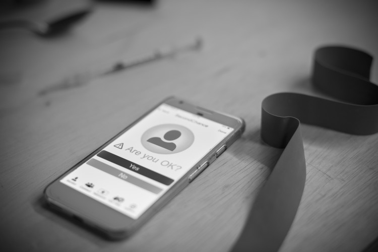 A smartphone displaying a screenshot from the app Second Chance