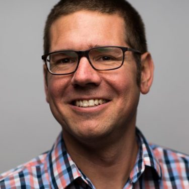 man smiling at camera