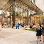 Artist rendering of building