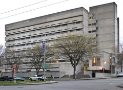 Condon Hall at the UW -- part of a discussion of Brutalist architecture at the uw
