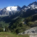 high alpine landscape in washington state