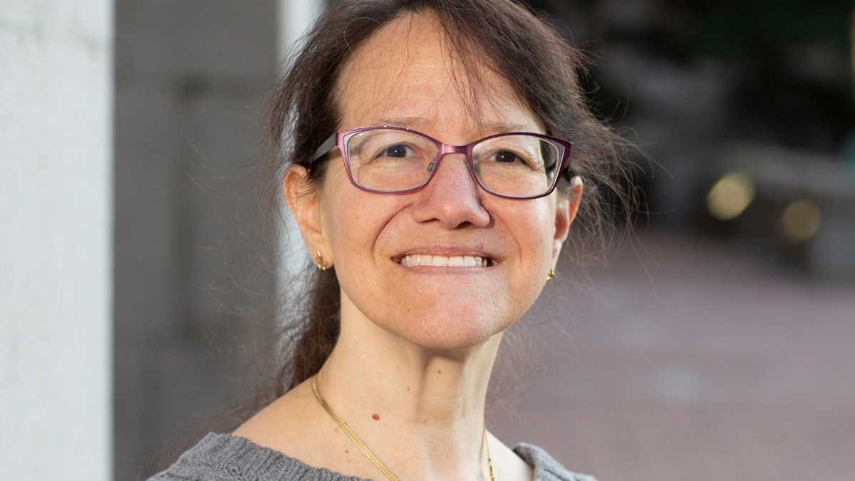 woman smiling