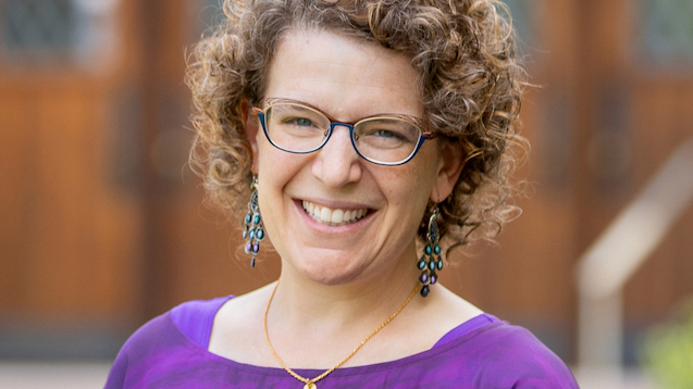 woman smiling
