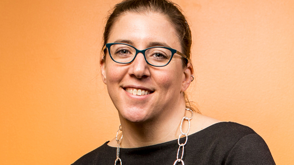woman smiling
