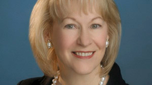 woman smiling