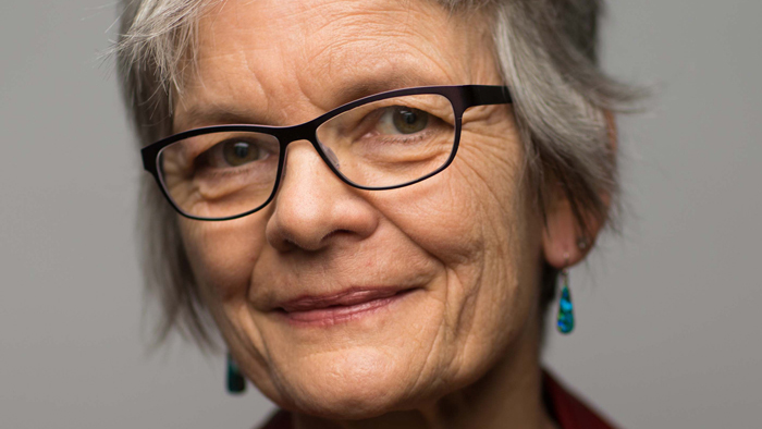 woman smiling