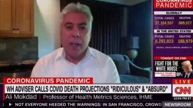 screenacapture of man interviewed on tv