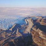 ridged ice from above