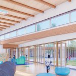 rendering of the inside of a active play center