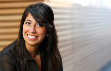 Photograph of business school student