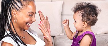 Using “parentese,” an exaggerating speaking style that conveys total engagement with a child, can boost an infant’s language skills and increase conversational “turn-taking” between parent and child, according to a new University of Washington study. UW I-LABS