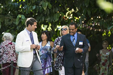 UW President Ana Mari Cauce welcomes donors at the Columns and Sylvan Theater for their generous donation to different schools, colleges, departments, and programs within the University of Washington.