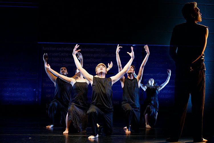 Dancers on stage