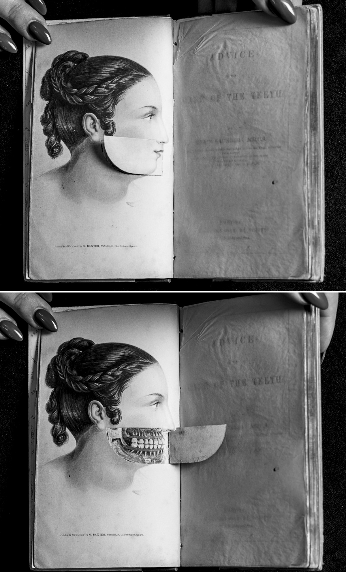 Pages from Sir Edwin Saunders’s 1837 book “Advice on the Care of the Teeth,” which featured care instructions for 19th century dentists.