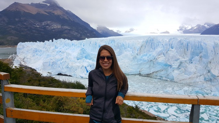 Argentina’s Perito Moreno Glacier, one of the most memorable excursions from the six weeks Imsdahl spent in Patagonia, is roughly three miles wide, with an average height of 240 feet above the water.