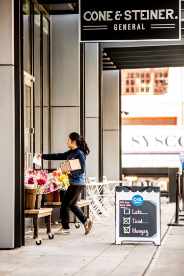 Nastea beverages can be found in 14 different cafés and grocery stores across Seattle, including Cone & Steiner market downtown.